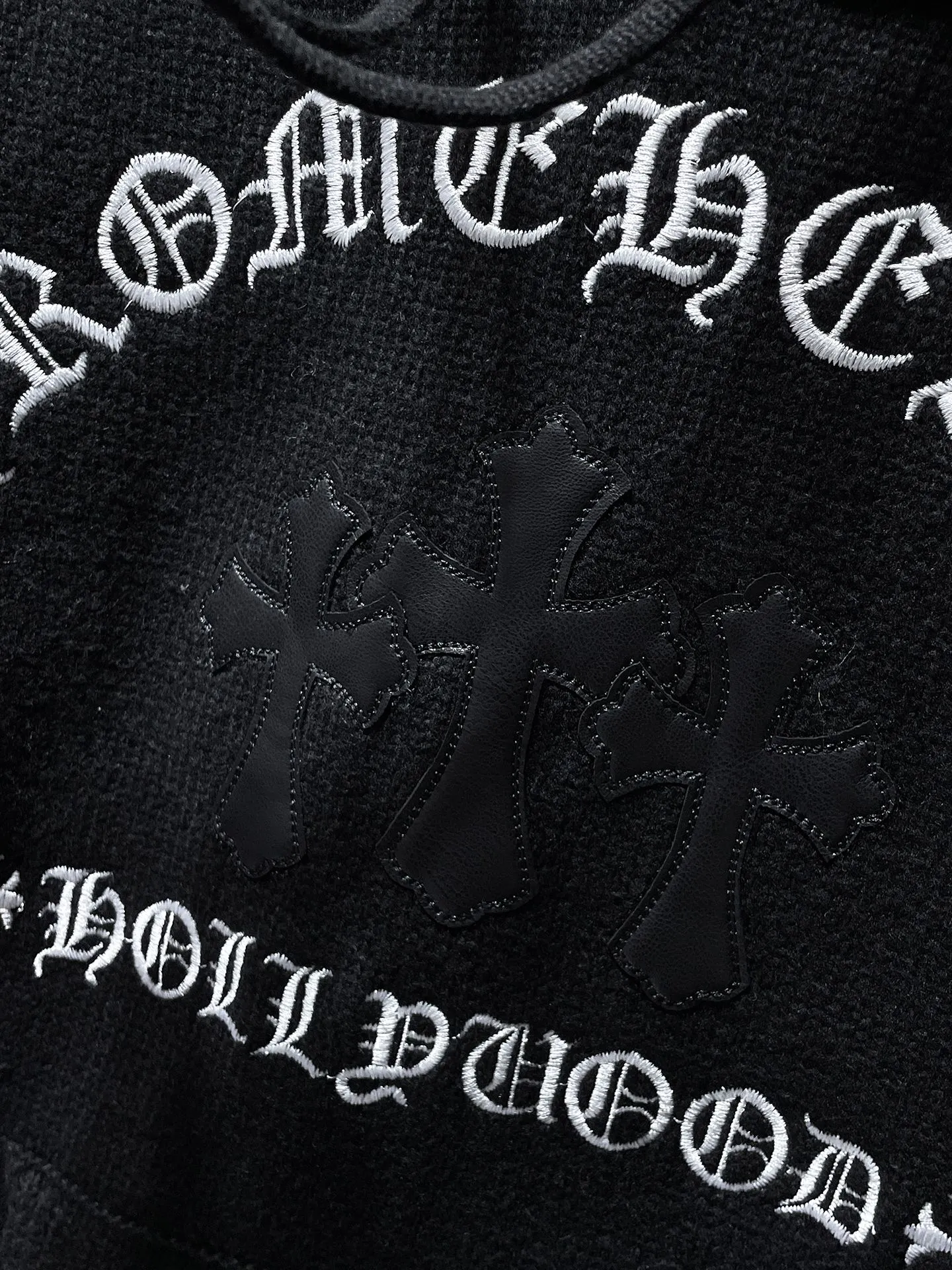P256 Chrome Hearts🍁Sweater Series🍁 Chrome Hearts U Sailin On pullover sweater. Selected high-quality wool blended knitted fabric. Non-common version on the market. Recommended color: black